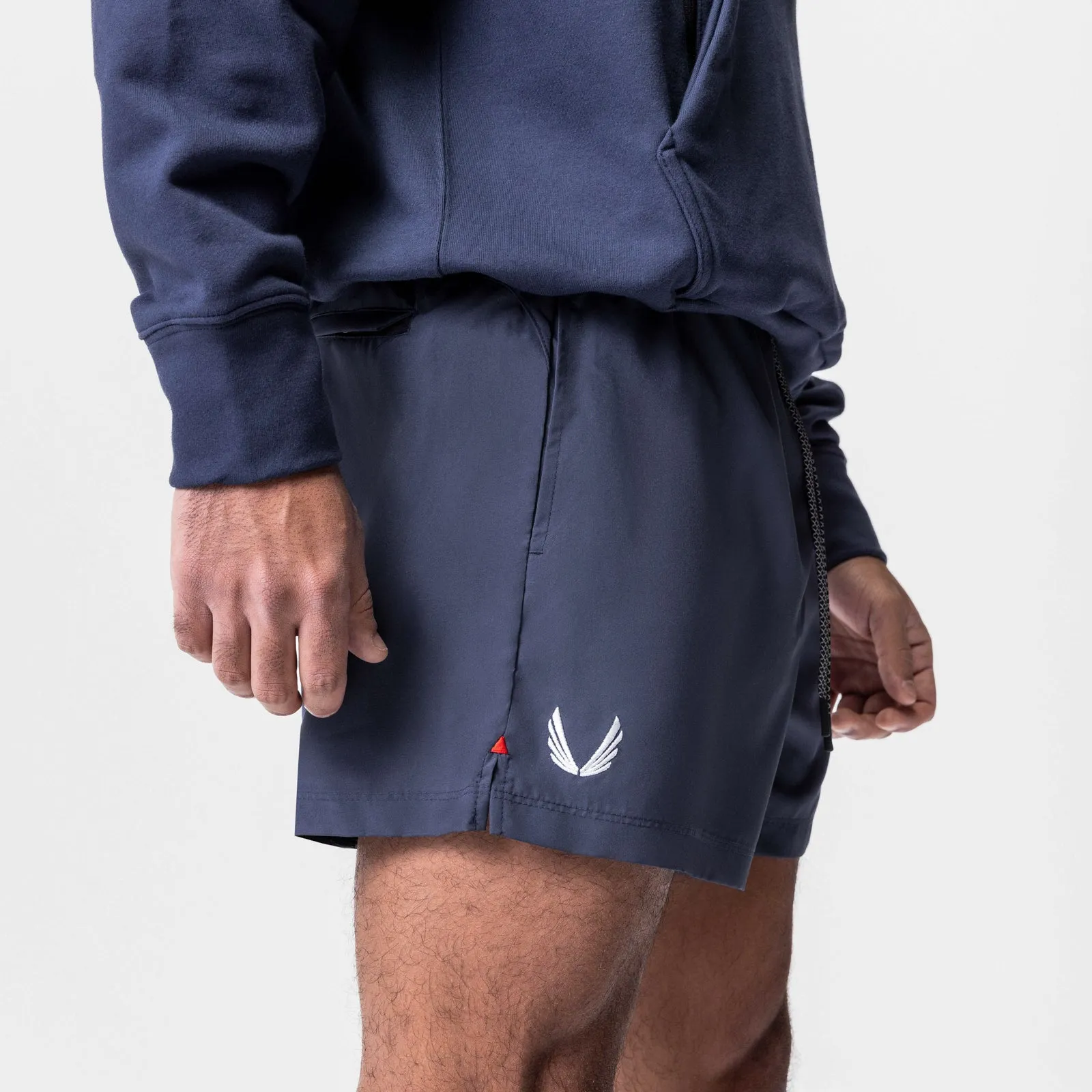 0676. Vintage 5" Training Short - Navy