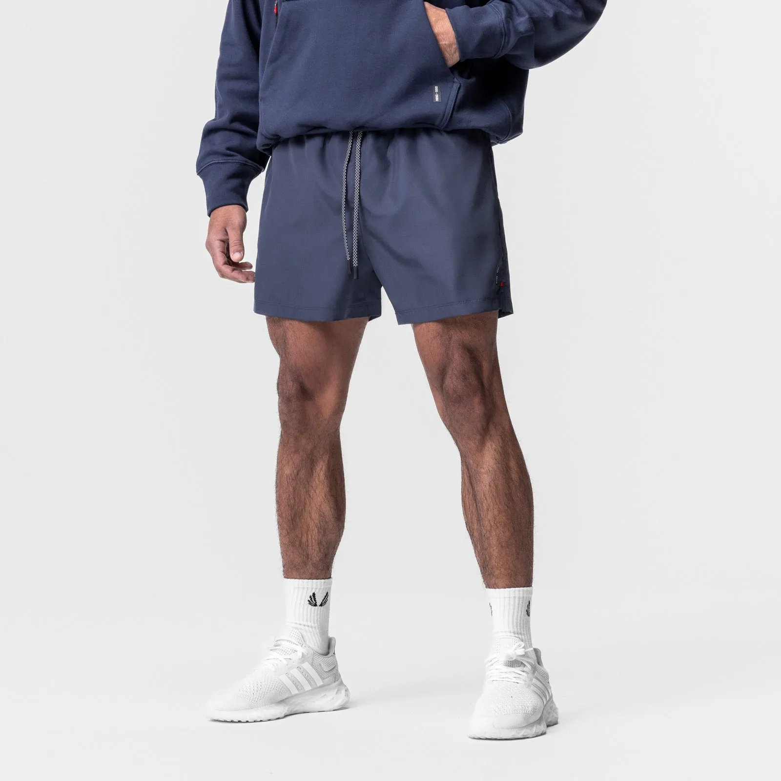 0676. Vintage 5" Training Short - Navy