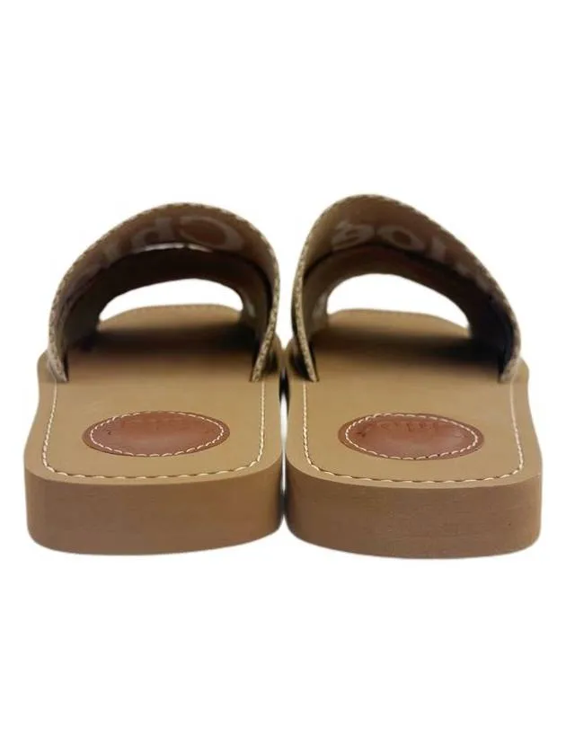 24SS Woody Logo Strap Women’s Slippers CHC23U18 24J