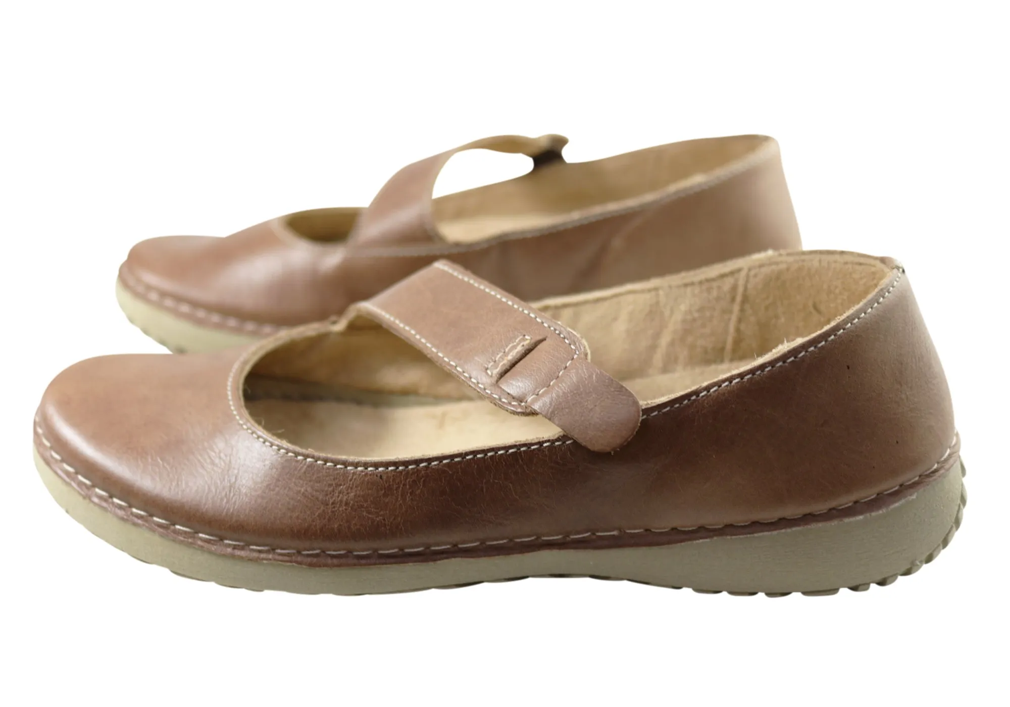 Andacco Oatley Womens Comfortable Leather Shoes Made In Brazil