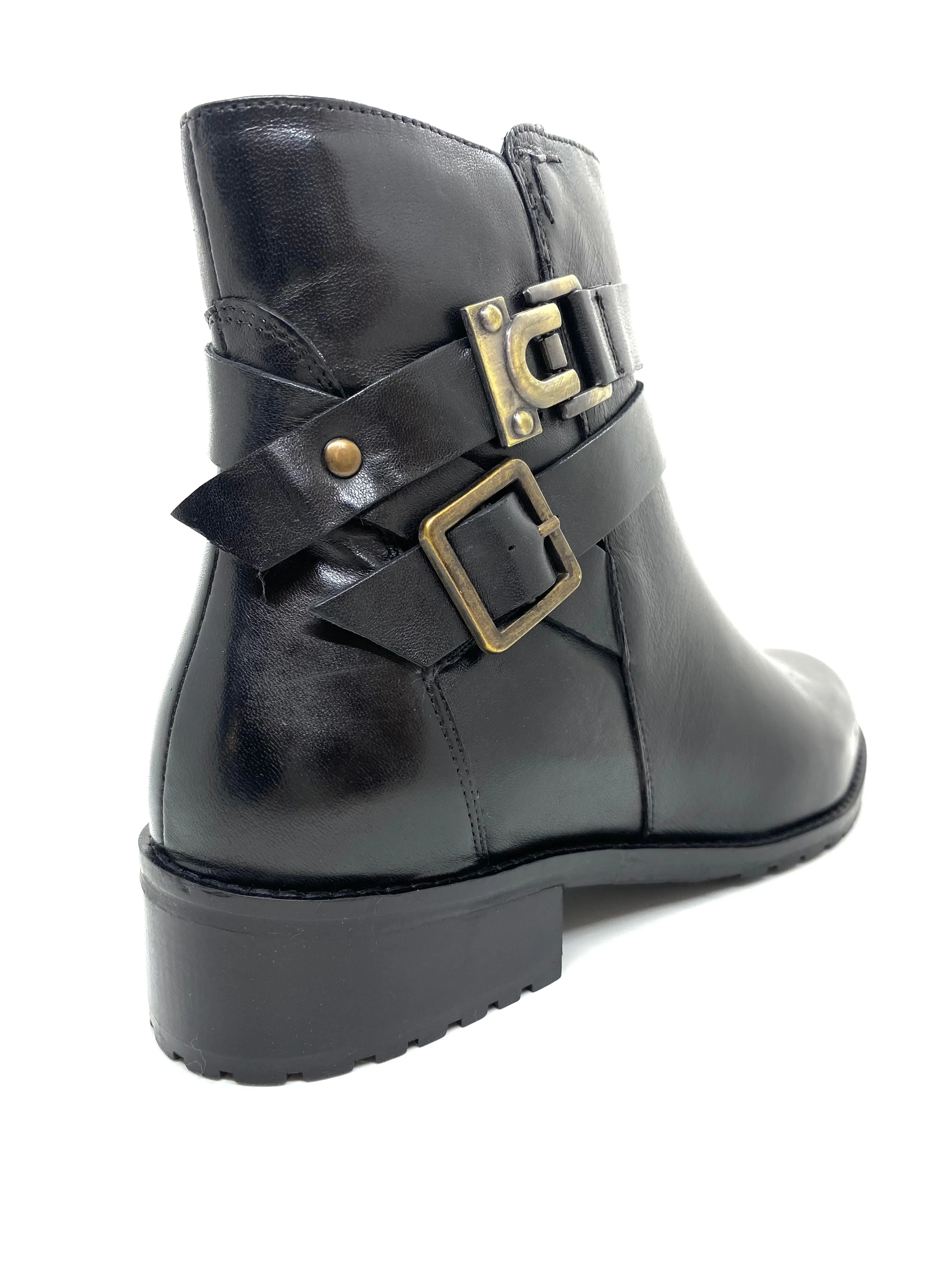 Andare Bretta Ladies Buckle Trim Ankle Boot