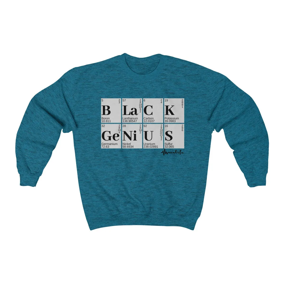 Black Genius by MAXLIFE (Crewneck)