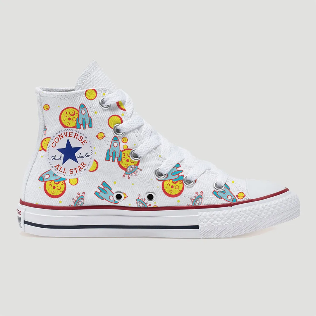 Blast Off Kids Custom Converse