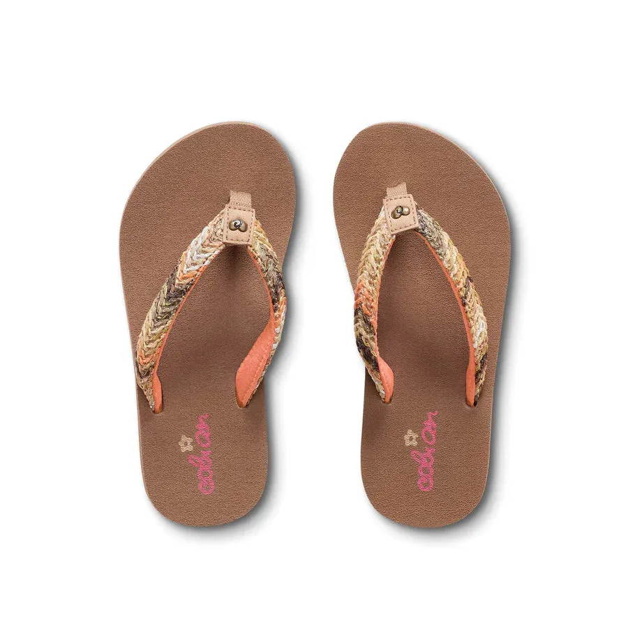 Cobian Kid's Lil Fiesta Flip Flop - Multi LIF22-972