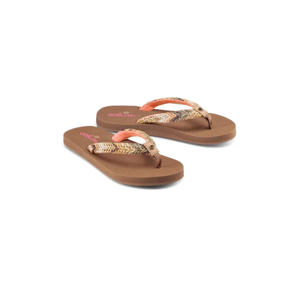 Cobian Kid's Lil Fiesta Flip Flop - Multi LIF22-972