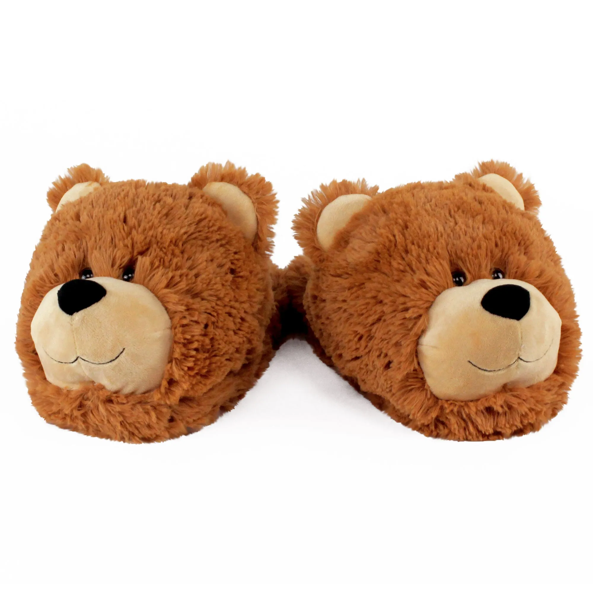 Fuzzy Bear Slippers