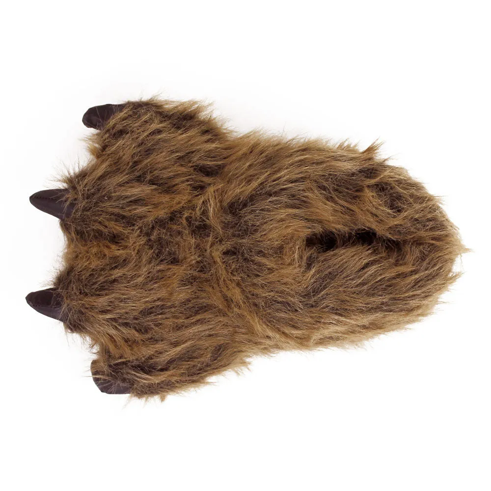 Grizzly Bear Paw Slippers