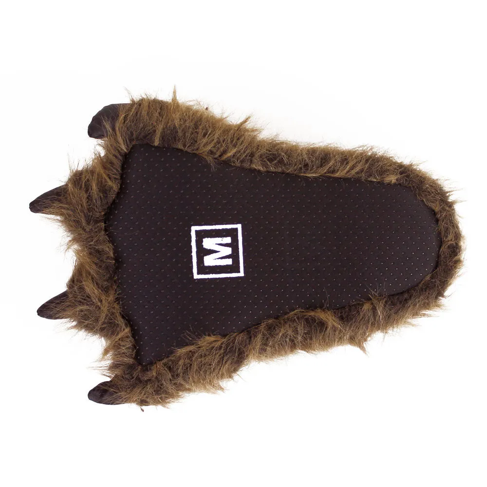 Grizzly Bear Paw Slippers