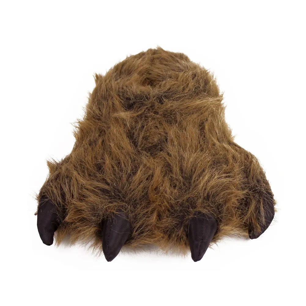 Grizzly Bear Paw Slippers