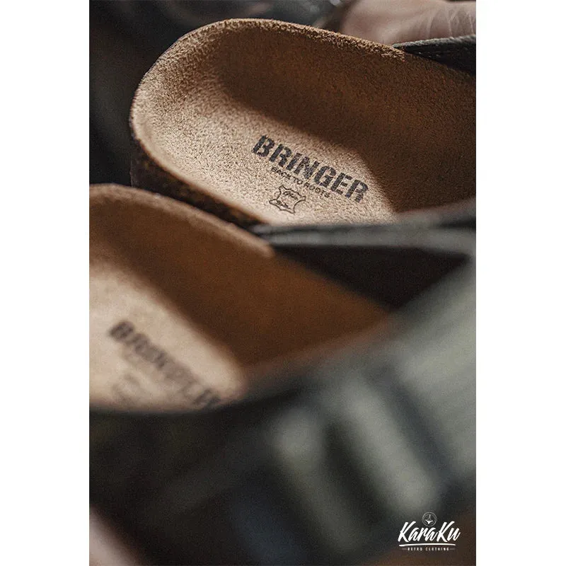 Military Canvas Cork Slippers