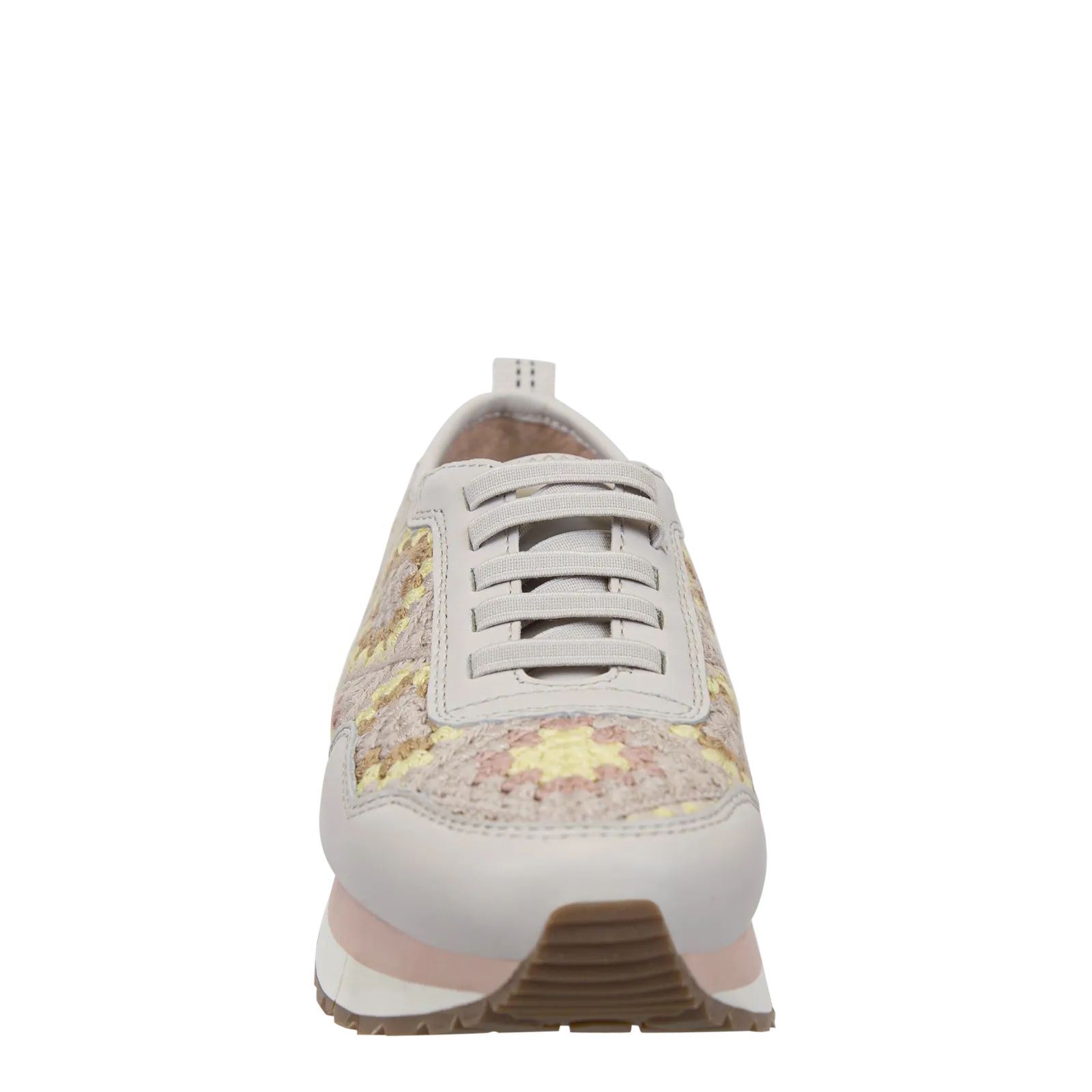 NAKED FEET - KINETIC in PATCHWORK Platform Sneakers