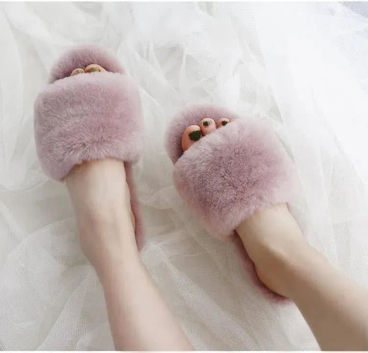 Natural Sheepskin Winter Slippers - Warm Winter Slippers | GRWG Brand