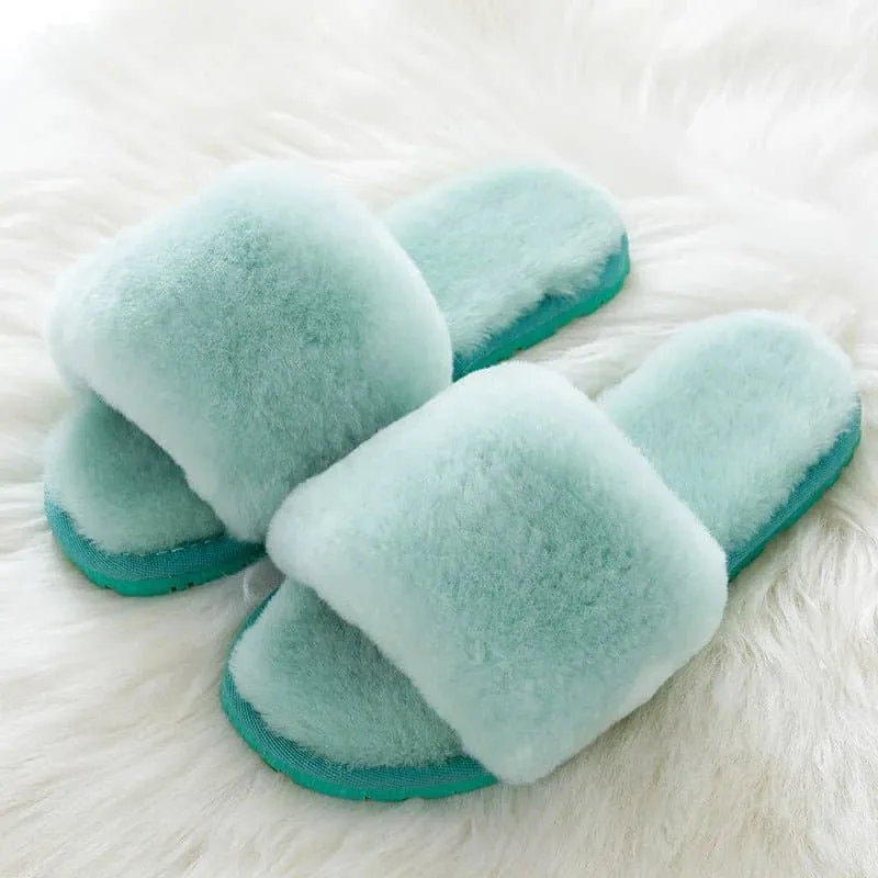 Natural Sheepskin Winter Slippers - Warm Winter Slippers | GRWG Brand