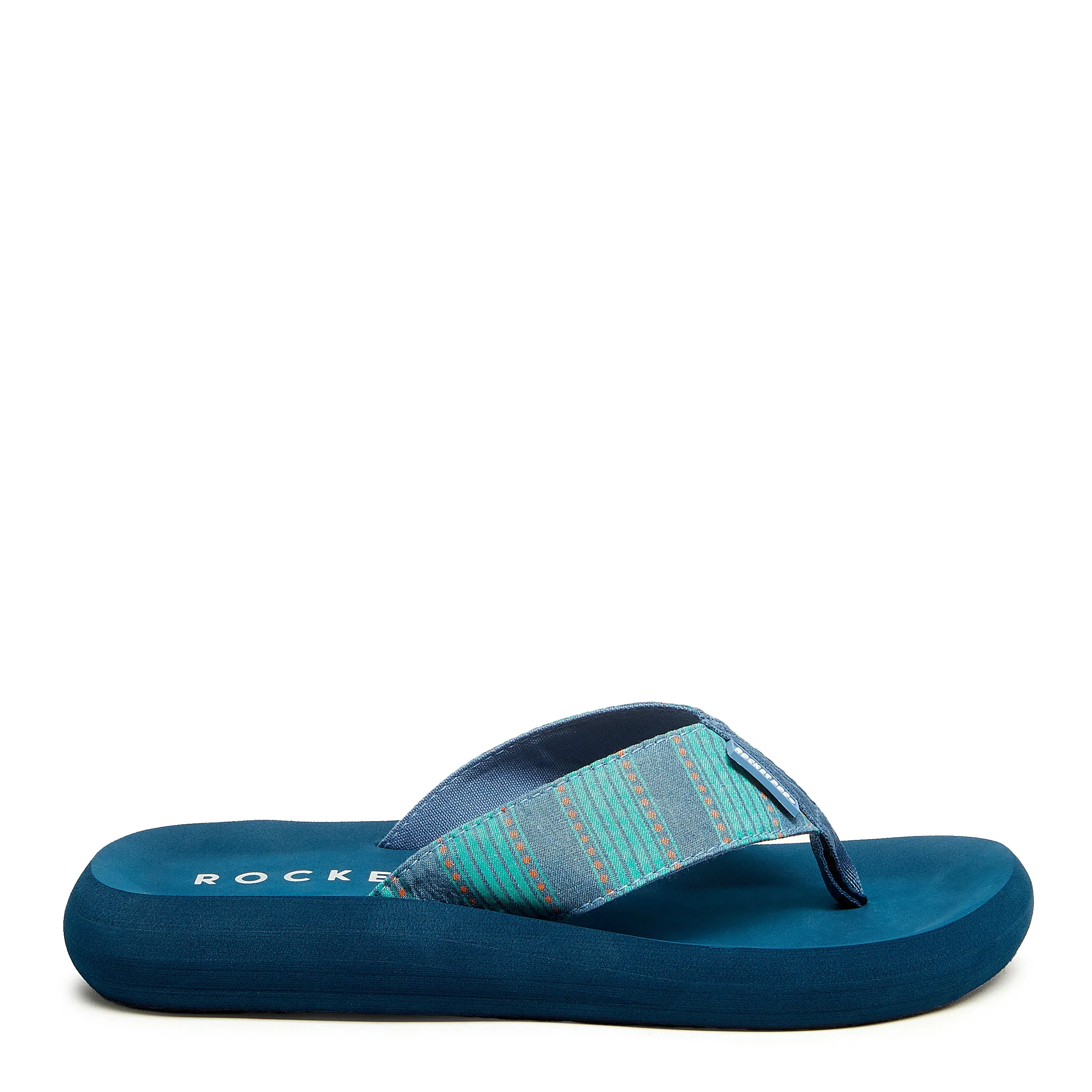 Spotlight Blue Flip-Flops