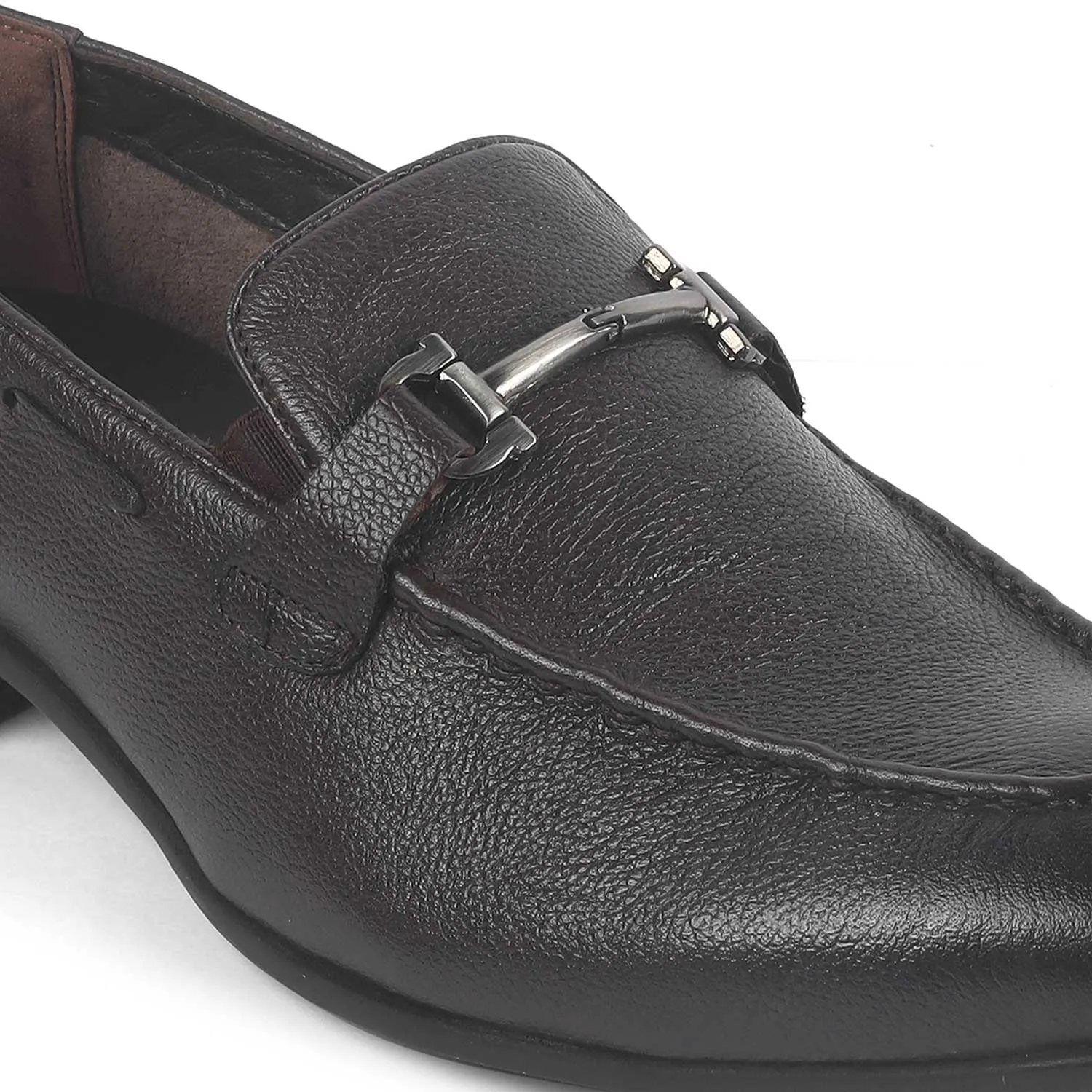 Tresmode Obaa Brown Men's Leather Loafers