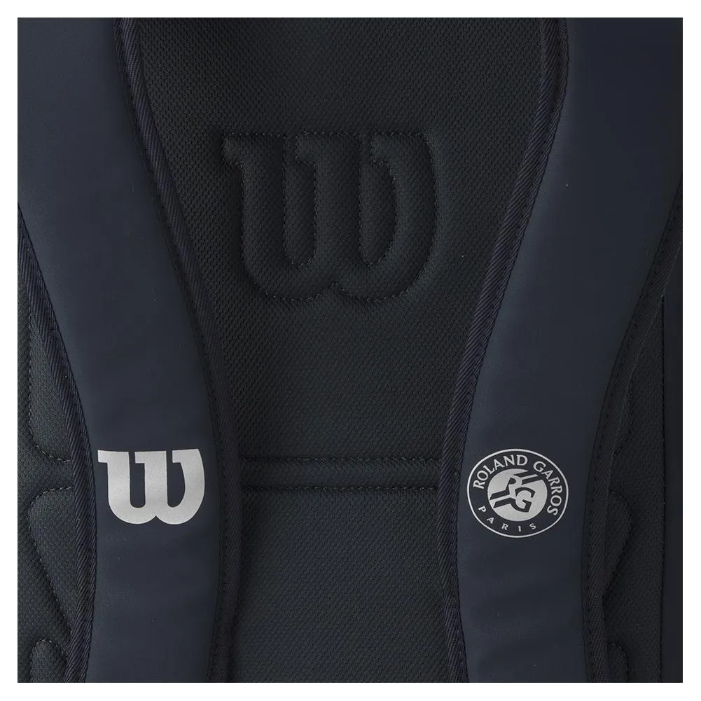 Wilson Super Tour Roland Garros Tennis Backpack Black 2024