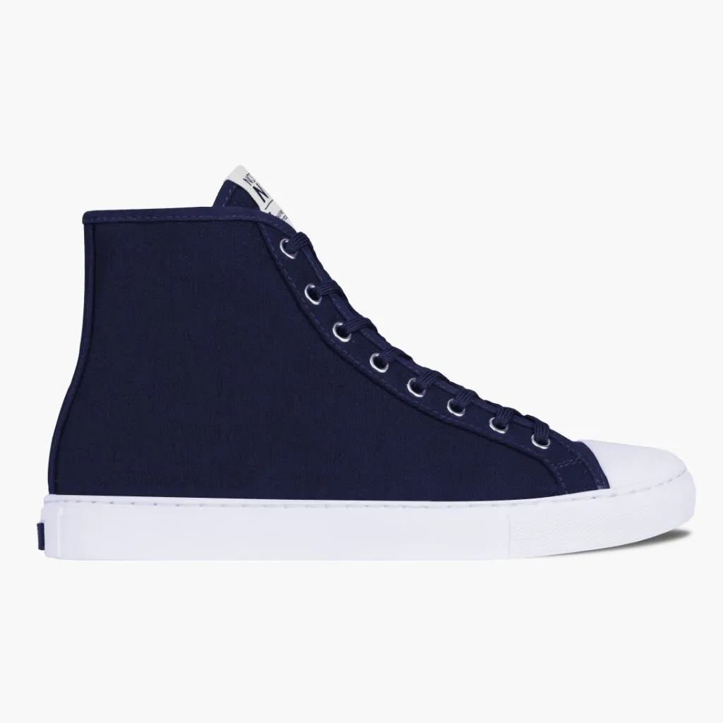 Women's Classic High Top | Navy x White